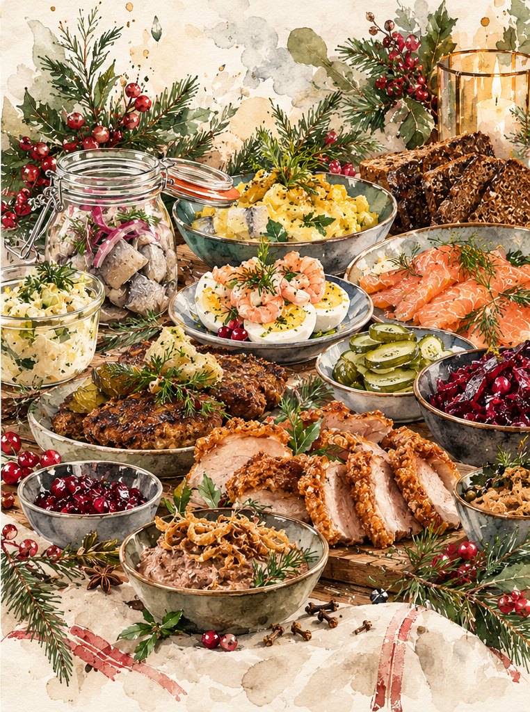 Julebord fra Rosleff & Thorndahl