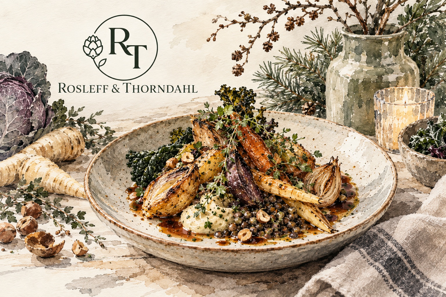 Ret fra Rosleff & Thorndahl Catering